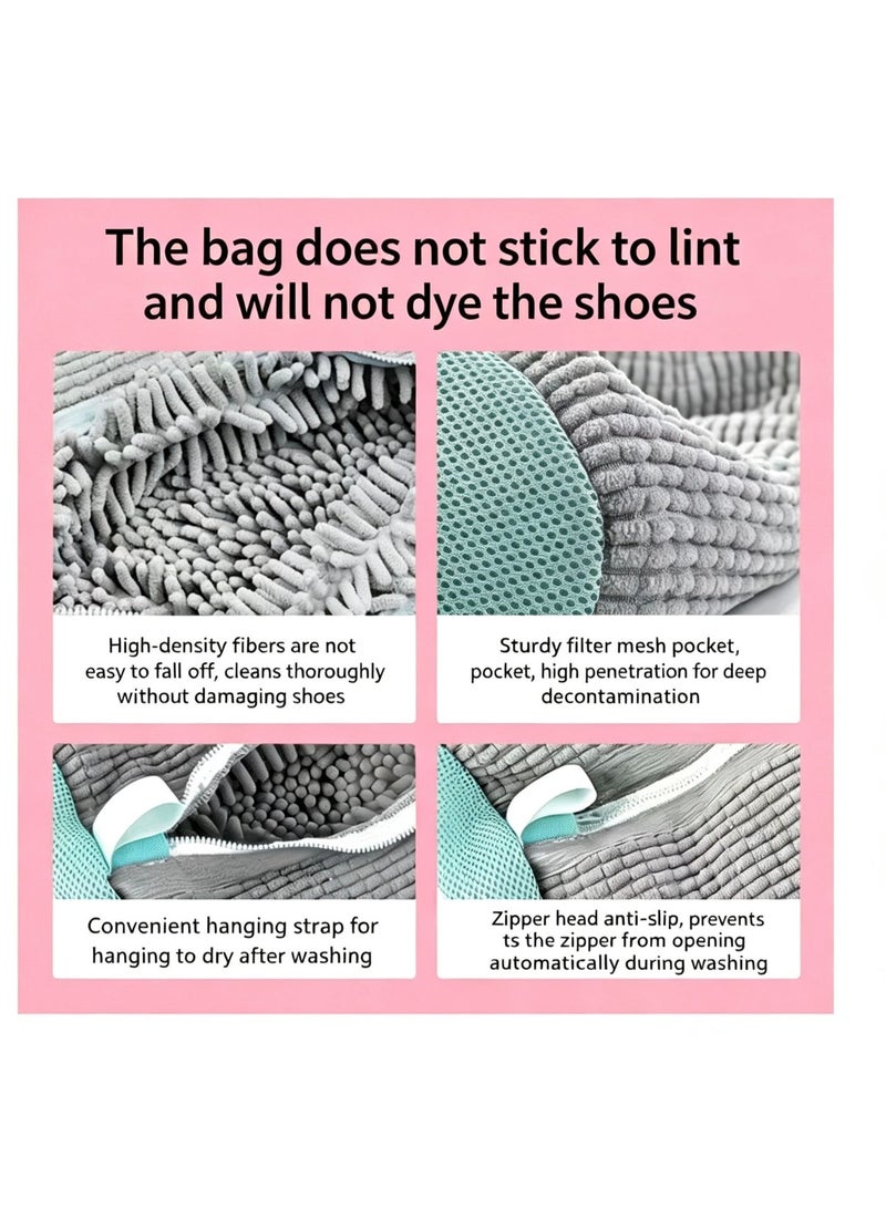 DOMA Hot-selling shoe washing bag | Special shoe bag for washing machines | Anti-deformation laundry bag | Lazy person's shoe cleaning essential - Image 2