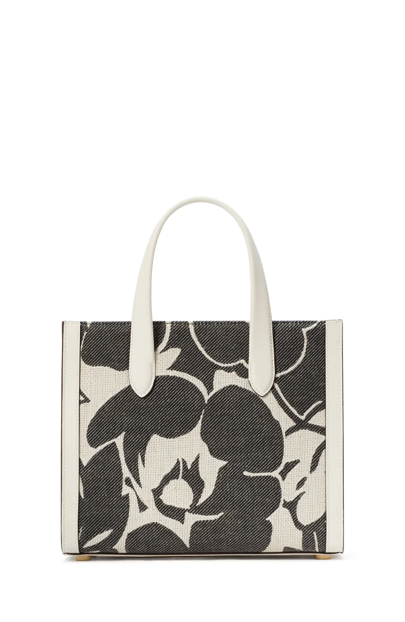Kate Spade Manhattan Tropical Foliage Canvas Jacquard Small Tote