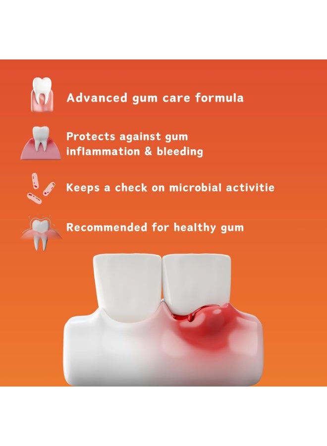 PUREXA Healthy Gums Curcumin Toothpaste Pack of 1 ( 100g ) | Reduces Gum Bleeding & Swelling | Protects Against Gum Problems | Strengthens Gums with Herbal Ingredients | Helps Prevent Bad Breath for Men & Women - Image 2
