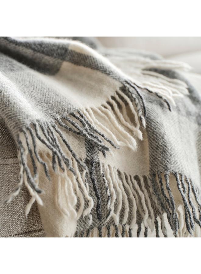 erorex Throw, light grey, 130x170 cm - Image 2