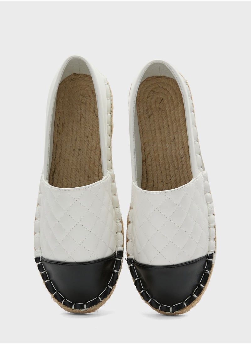 Toecap Quilted Espadrille - pzsku/ZC385A796189DE7FF7F43Z/45/_/1710418641/df5bb6c9-8e03-4a55-b181-e8cbf918ac56