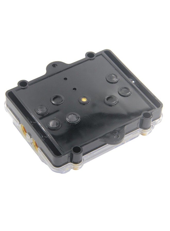 ZOOKOTO حامل فيوز 100A، نظام صوتي للسيارة مع شاشة LED عرض الجهد الرقمي، حامل فيوز ANL 0GA(2GA/4GA)*1 في 0GA(2GA/4GA)*2 خارج مع فيوزين 100 أمبير - Image 5