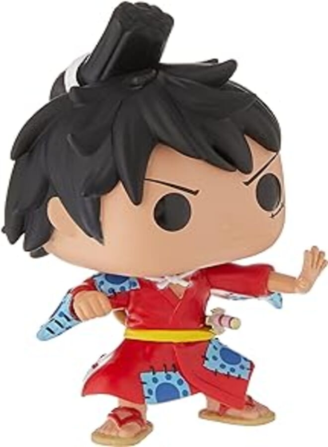 Funko POP! Animation: One Piece - Monkey D. Luffy In Kimono - مجسم فينيل قابل للتجميع - فكرة هدية - سلع رسمية - ألعاب للأطفال والكبار - عشاق الأنمي - مجسم نموذجي لهواة الجمع