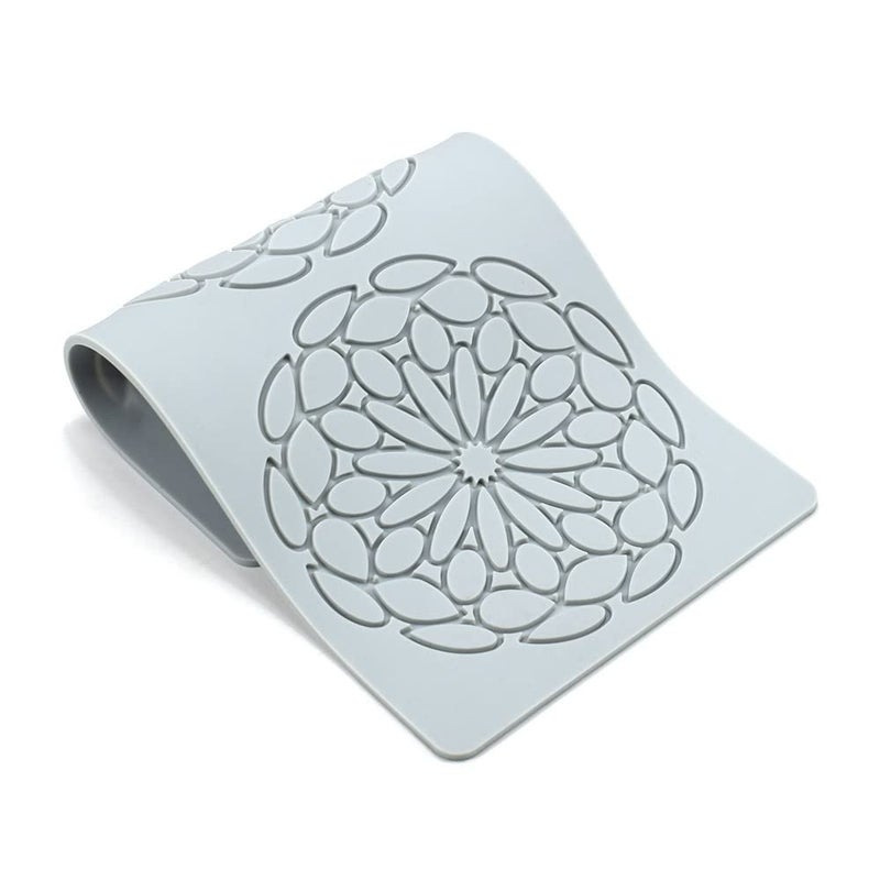 TUKE Silicone Molds 3D Hollow Leaf Chocolate Molds Honeycomb Bee Candy Mold Flower Pattern Fondant Mold Cake Topper Sugar Craft Decoration (J_Flower_10.4 * 5.28 * 0.12inch) - Image 4