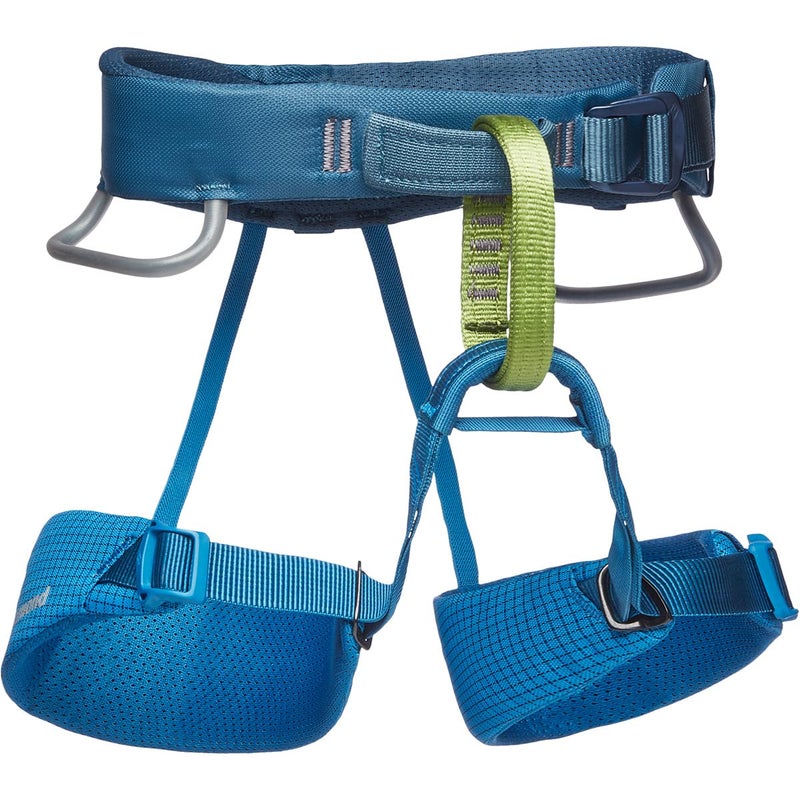 BLACK DIAMOND Kids’ Momentum Rock Climbing Harness | Adjustable Waist & Leg Loops | Lightweight, Comfortable Support for Indoor & Outdoor Climbing | Kingfisher - Image 5