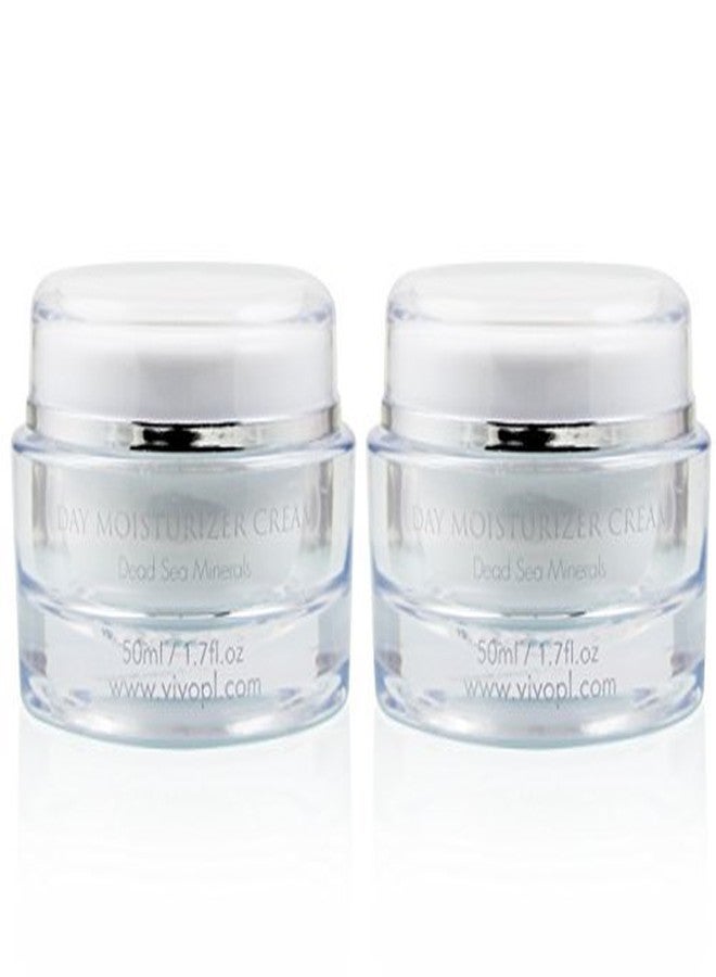 Vivo Per Lei Dead Sea Day Cream - Face Moisturizer for Women - Moisturizing, Hydrating, Non Greasy - 3.4 Fl. Oz. - Pack of 2 - Image 1