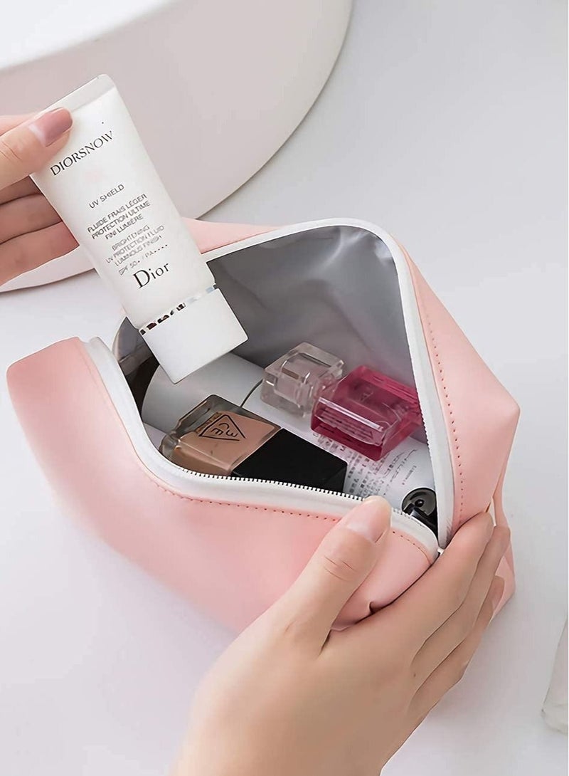 Captaintech Small Makeup Bag, Travel Cosmetic Bag for Women Girls, Zipper Pouch Makeup Organizer - Image 2