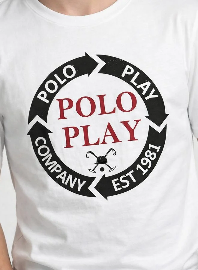 Polo Play Teen Boys Graphic Logo T-Shirt