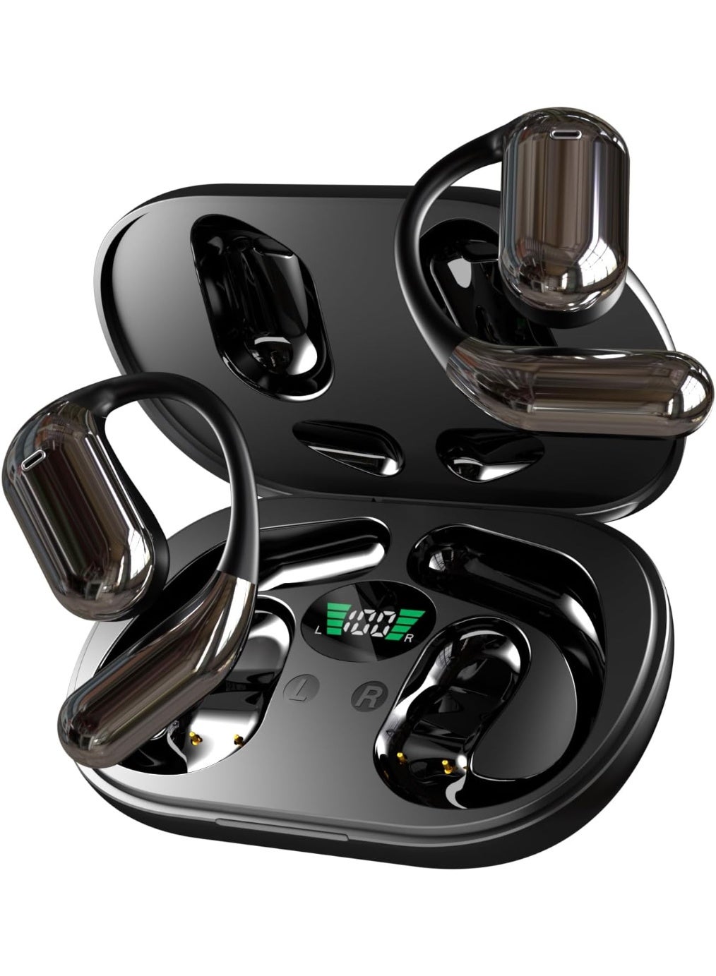 EasyLife EasyLife Wireless Bluetooth Earbuds With Mic And Ear Hooks ZC386080F833EA7D9E31AZ