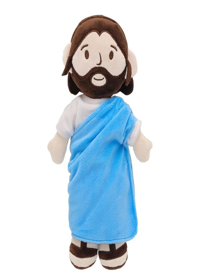 Yelakey Jesus Plush Doll Guardian Mary Stuffed Animal Baptism plushie Savior Toy for Church Sunday School Religious Easter - Image 1
