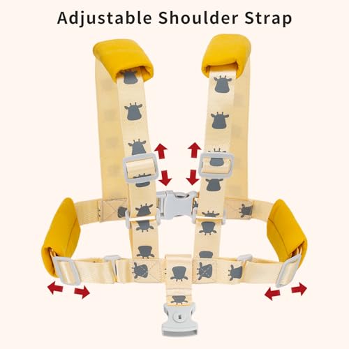 bearcouple Toddler Leashes + Anti Lost Wrist Link for Kids, 4 in 1 Kid Harness Backpack Leash for Girls Boys, Reflective Kids Anti Lost Leash Cute Baby Harness Belt Strap Foldable Child Safety Leash for Park/Zoo - Image 4