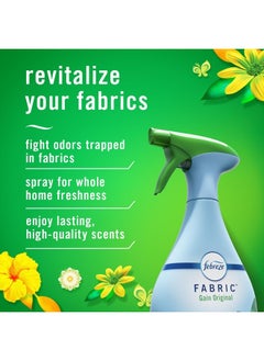 febreze Odor-Fighting Fabric Refresher with Gain, Original, 16.9 fl oz, Pack of 2  - Image 2