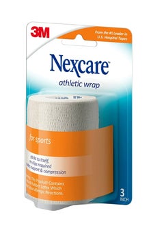 3M Nexcare Athletic Wrap White 