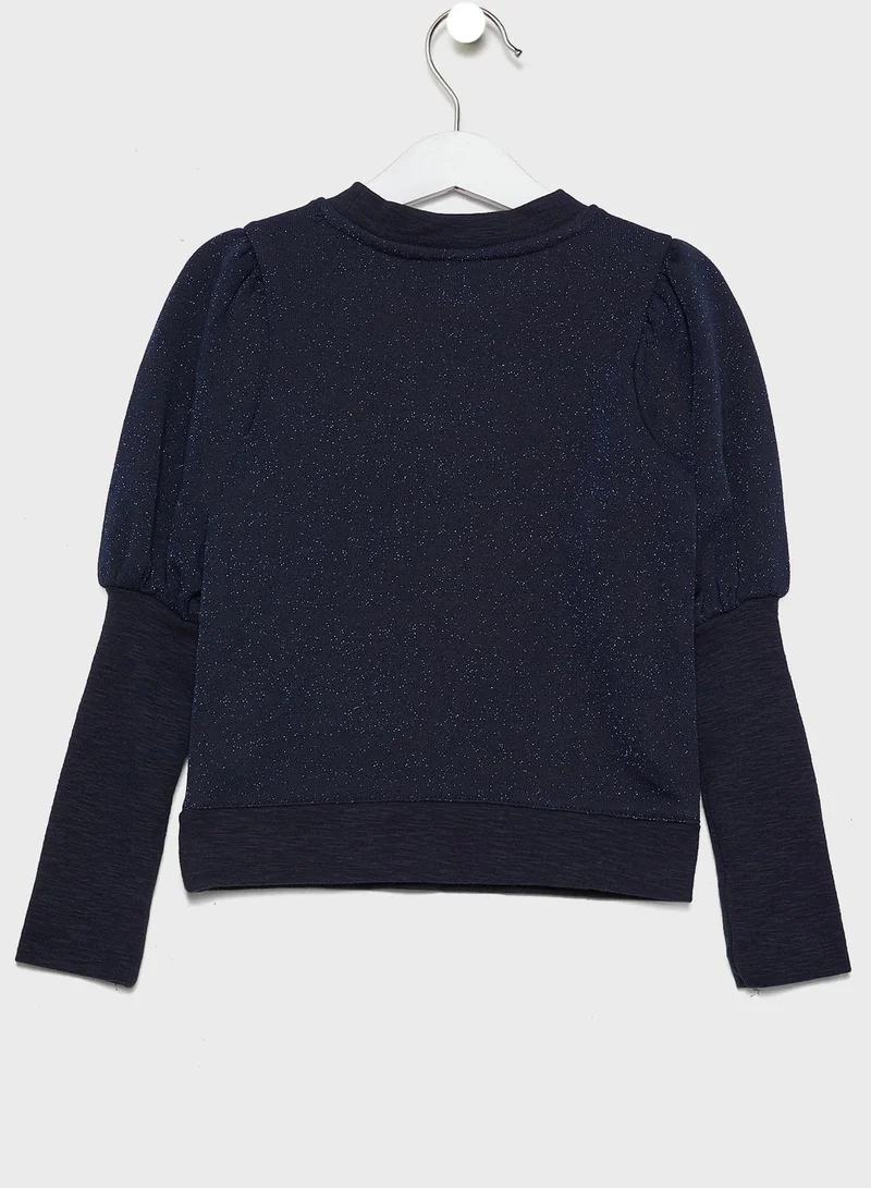 Cotton On Kids Puff Sleeve Sweatshirt