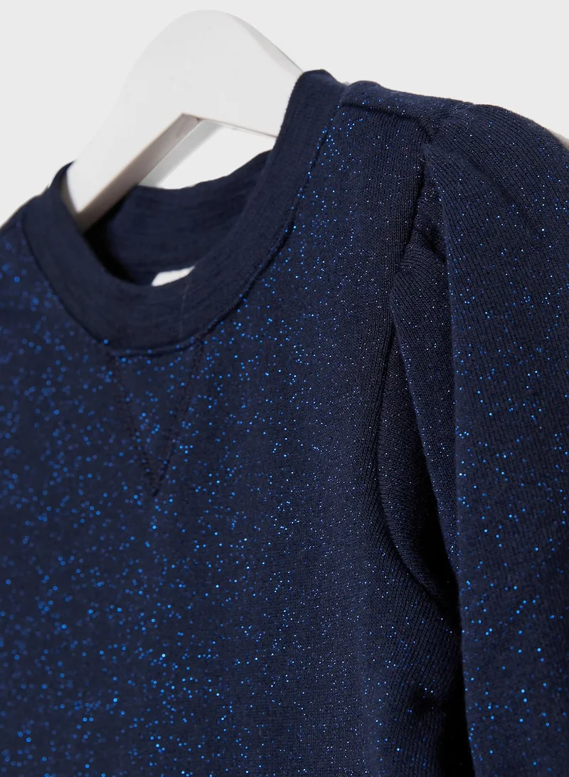 Cotton On Kids Puff Sleeve Sweatshirt