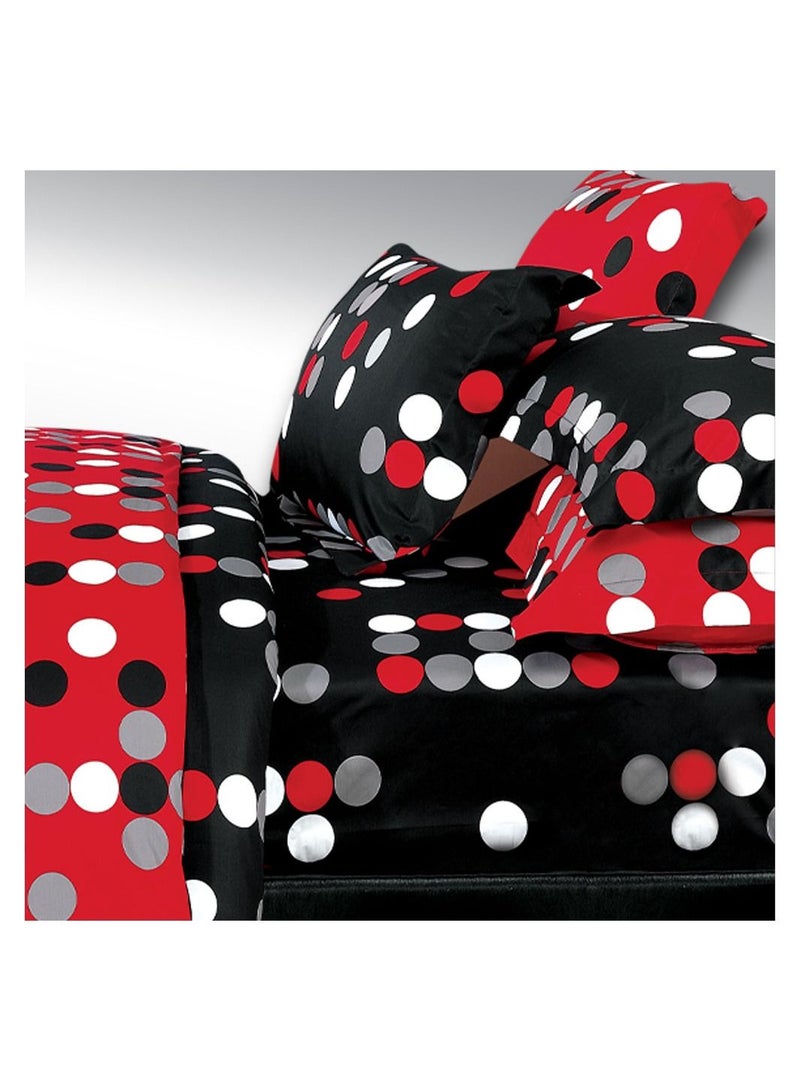 Family Bed stick Bed sheet satin cotton 3 pieces size 120 x 200 cm Model 4010 from Family Bed  - Image 3