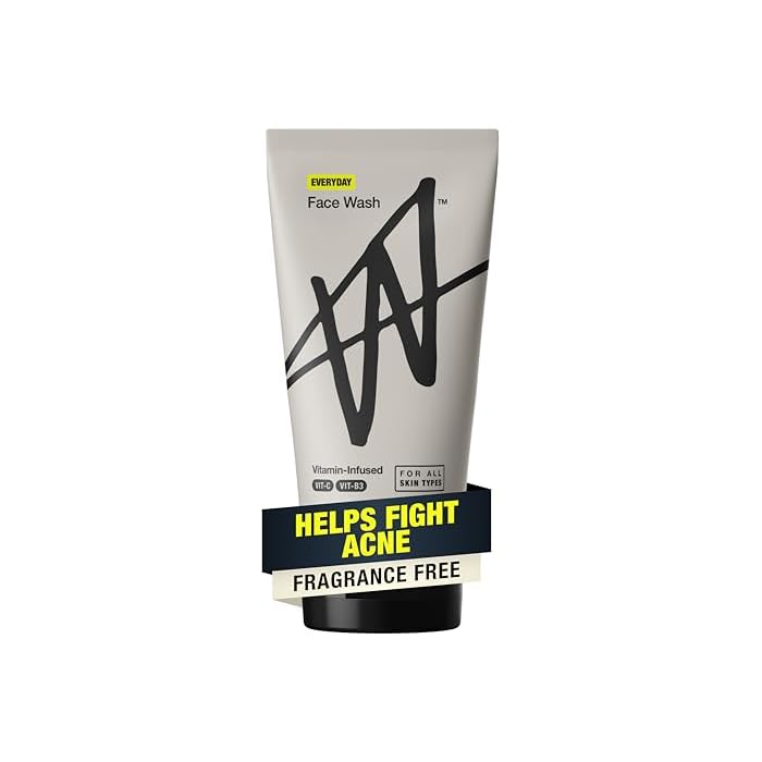 W By Jake Paul Everyday Mens Face Wash, Exfoliating, Face Cleanser for Men, For All Skin Care Needs, Unscented, 5 fl oz