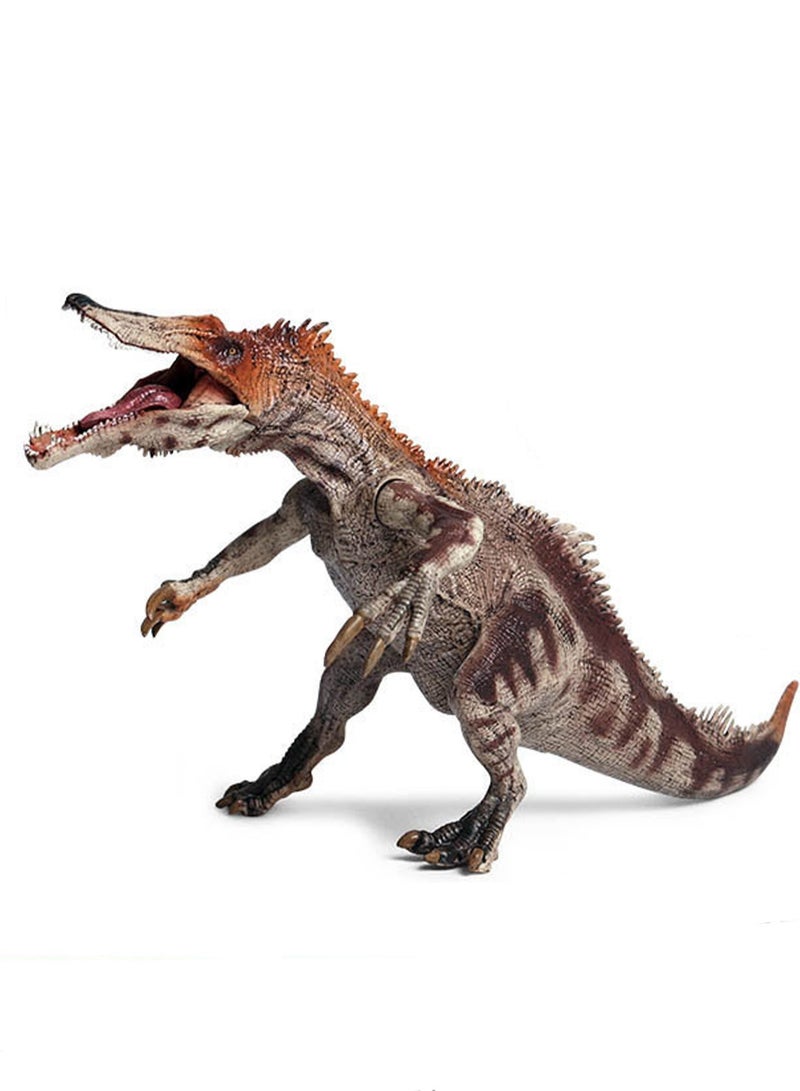 Jurassic Dinosaur Model Series Simulated Dinosaur Static Toy Model(Large Baryonyx (Moveable Mouth And Arms)) - Image 1