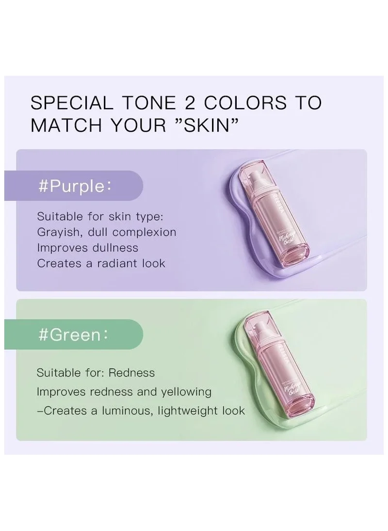 زيسي ZEESEA Soft Magic Tone Base Cream Green