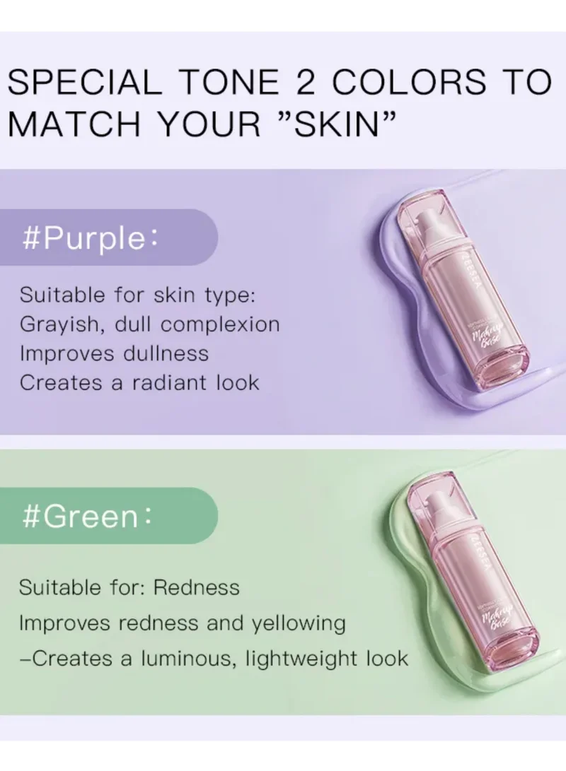 ZEESEA ZEESEA Soft Magic Tone Base Cream Green