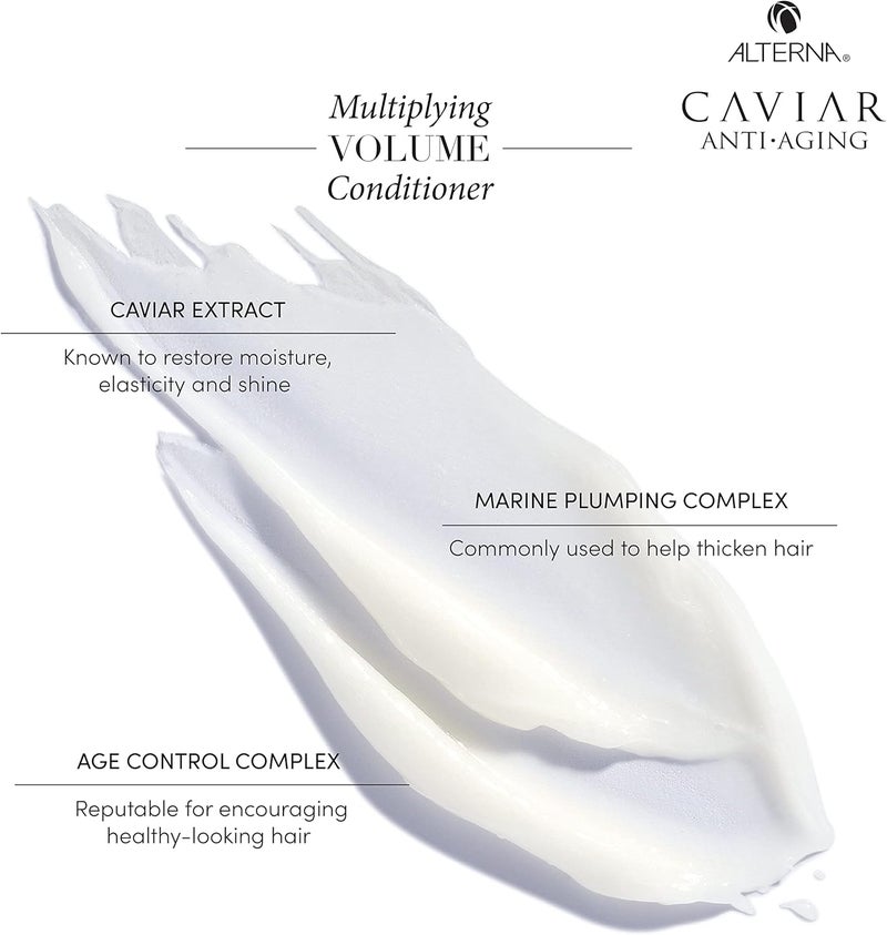 Alterna Caviar Anti-Aging Multiplying Volume Conditioner - Lightweight Body for Fine Hair, 1000 mL - Image 5