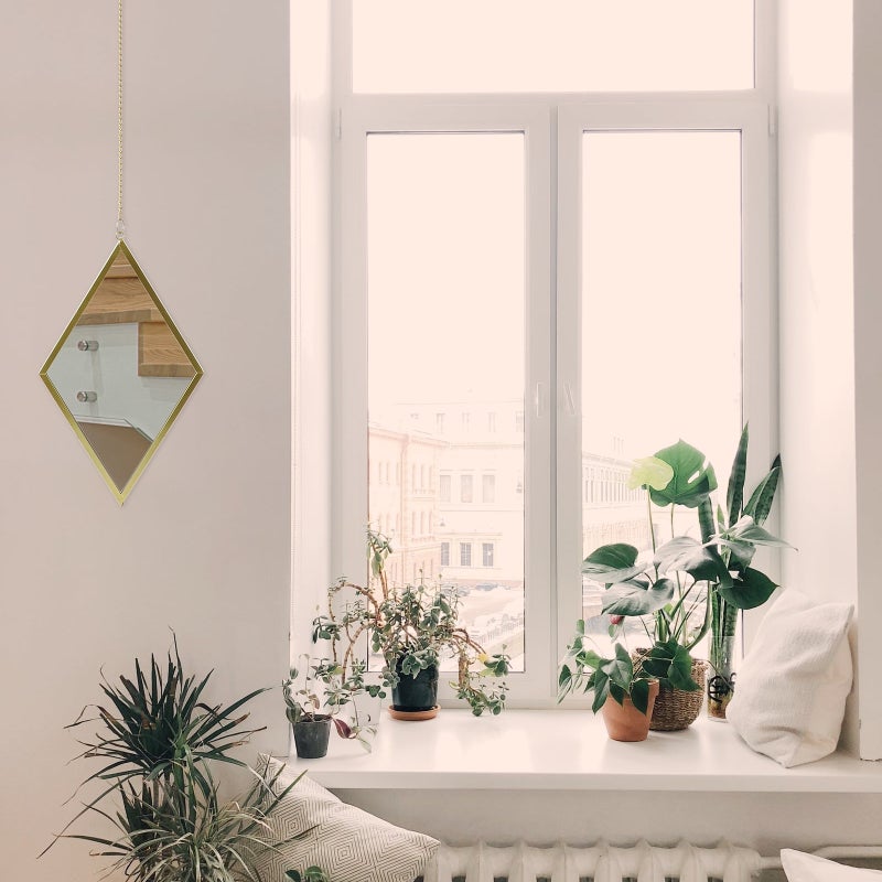 🏠 مرآة مكياج حائطية بتصميم معشق زخرفي للحمام وغرفة النوم - Image 2