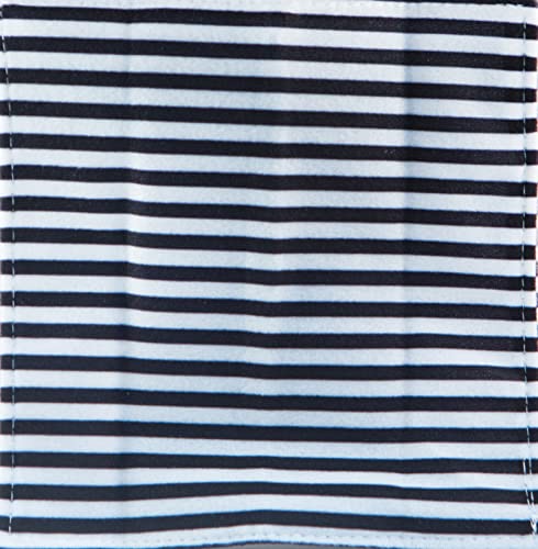 Baby Paper – 2 Pack of Crinkly, Sensory Toys, Black & White Stripe, Turquoise Zig Zag - Image 2