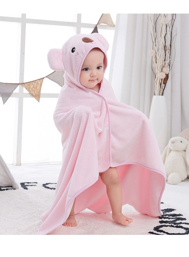 Baby Hooded Cape Bath Towel 120*85cm - Image 5