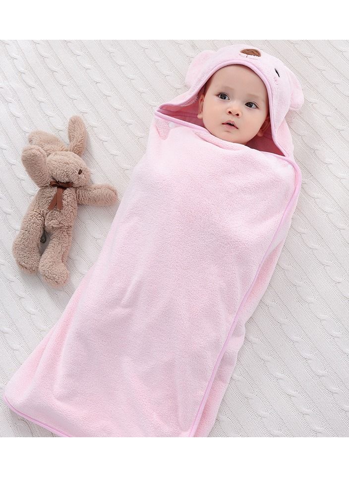 Baby Hooded Cape Bath Towel 120*85cm - Image 3