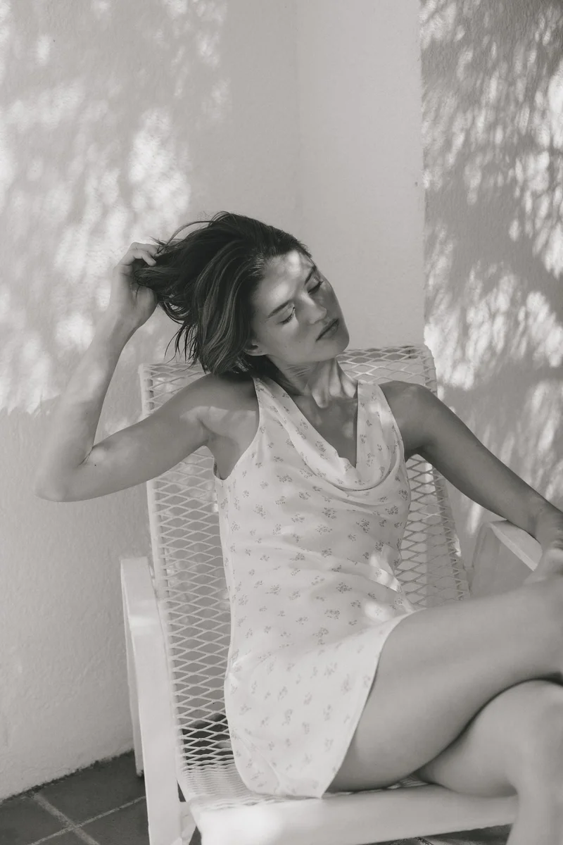 H&M  Cowl-neck satin dress for Women | Best Price UAE