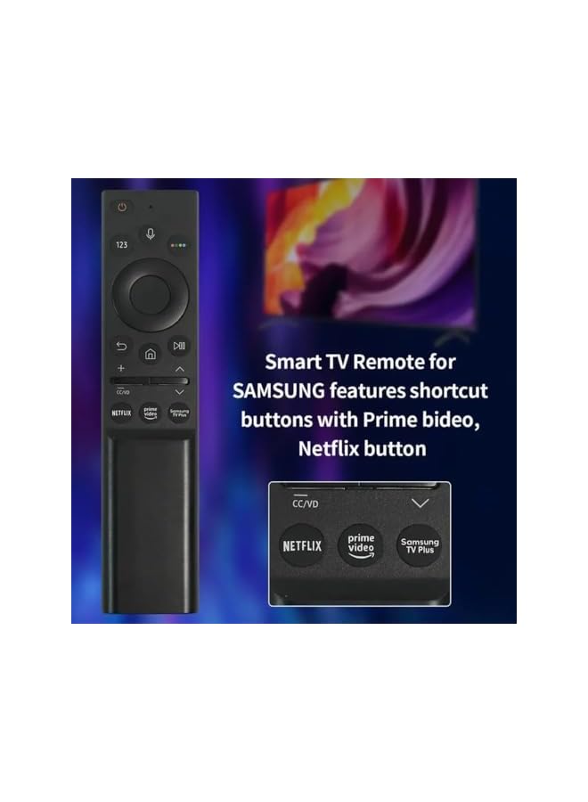 The Bros Remote Control for Samsung Smart TV, Backlit Buttons - Image 4