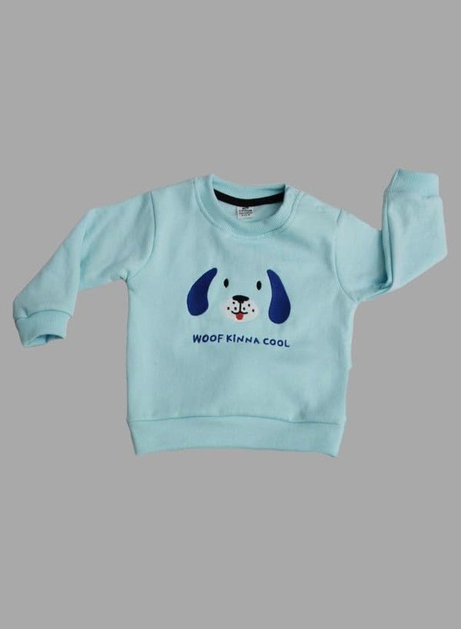 Dollar Junior Tiny Crews Baby Boys Casual T-Shirt Pant Set (KKRN10010_3-6M) Light Blue - Image 2