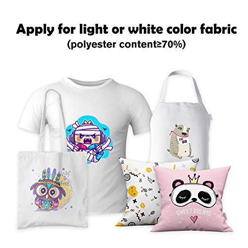 A-SUB Sublimation Paper 8.5x14 Inch for DIY Unique Christmas Gifts Compatible with Inkjet Printer which Match Sublimation Ink 100 Sheets - Image 3