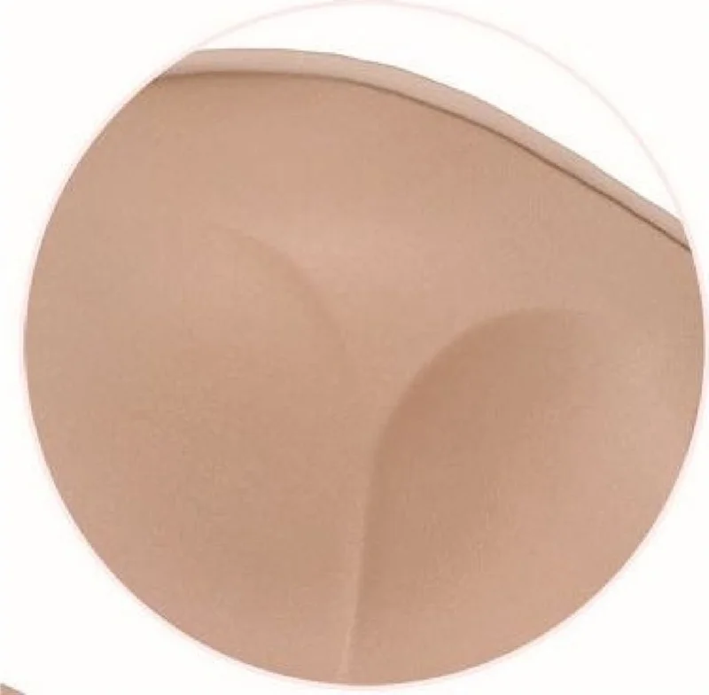 Magic Form 2087 Plain Fabric Multi-Padding Strapless Bra - Nude