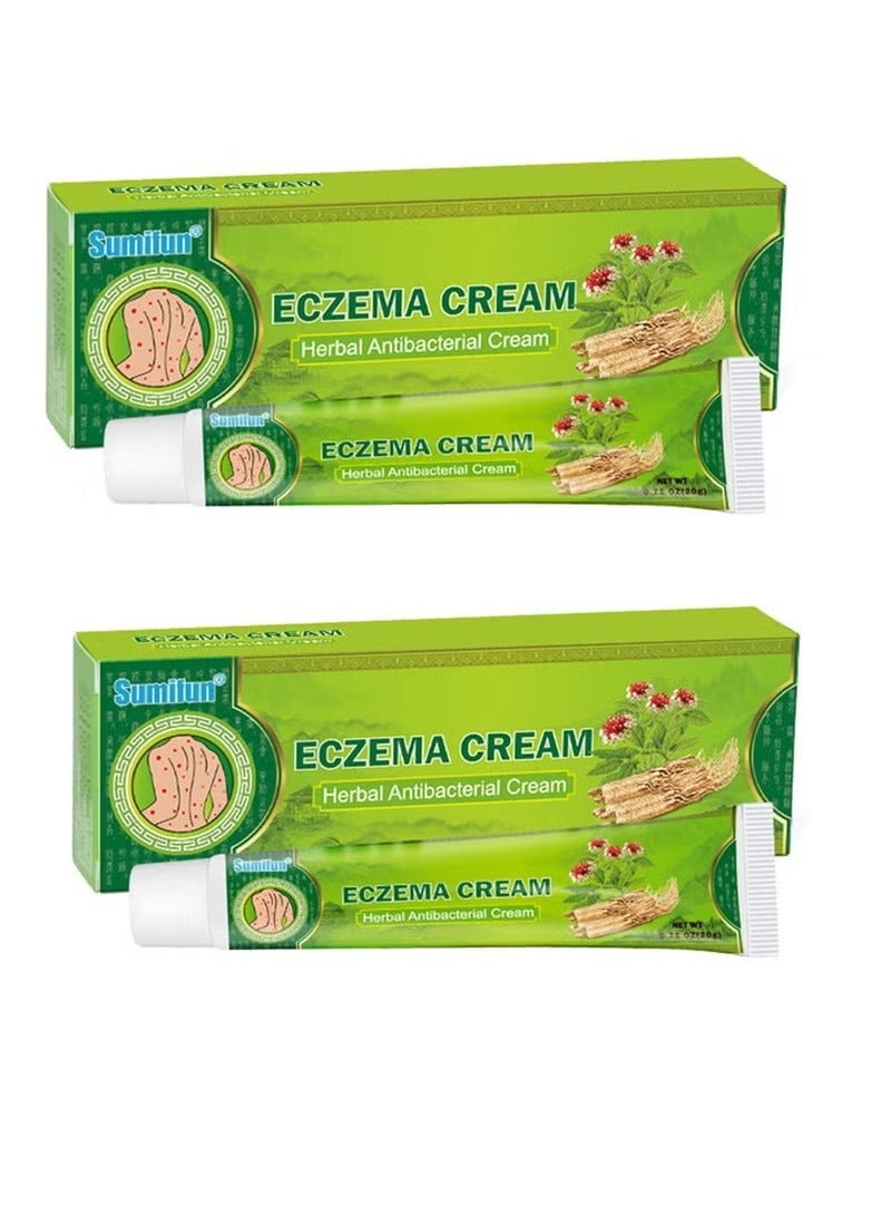 سوميفون مرهم صدفية طبيعي عشبي لعلاج الأكزيما والحكة، كريم مضاد للبكتيريا لحكة الجسم - Image 1