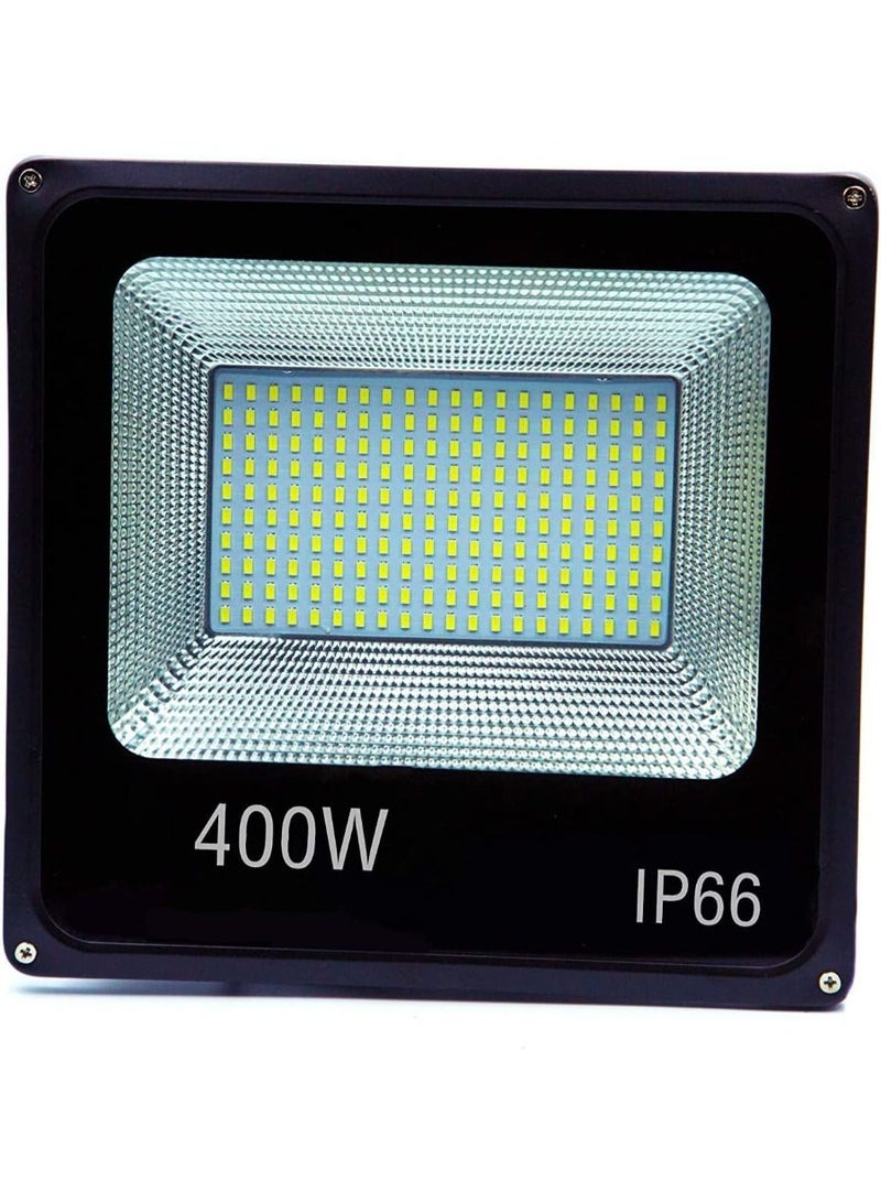 كويزيرا 400W LED ضوء الفيضانات مصباح العمل في الهواء الطلق فائق السطوع 1800 واط لمبة هالوجين ما يعادل 220 فولت IP66 مقاوم للماء 18000 لومن 6500 كلفن حديقة ساحة مستودع لوحة الإعلانات المرآب  - Image 1