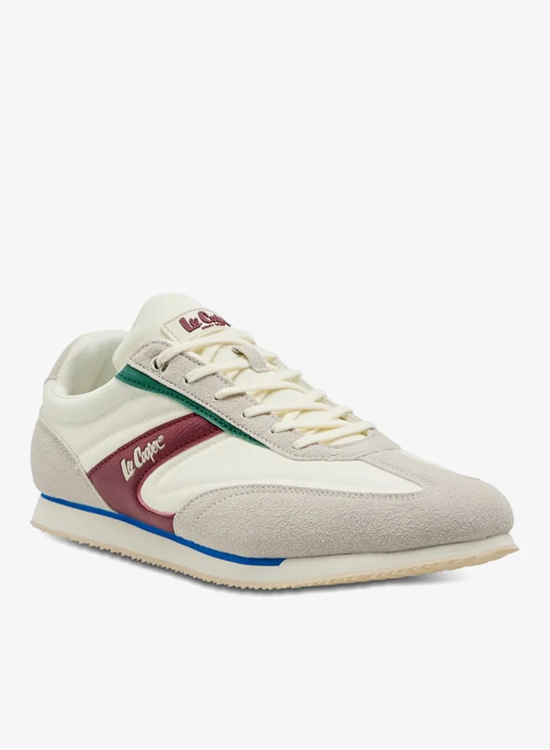 Lee Cooper Men's Colourblock Shoes with Lace-Up Closure