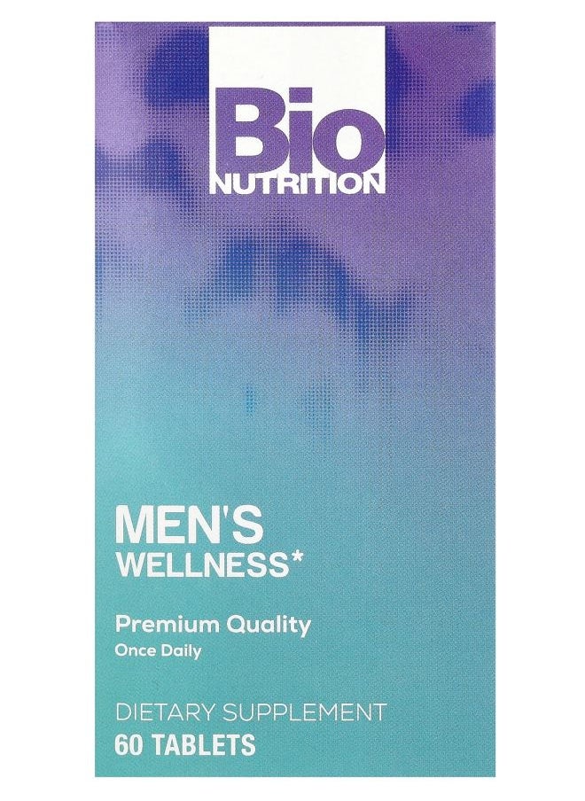 Bio Nutrition - Men's Wellness 60 Tablets - Image 1