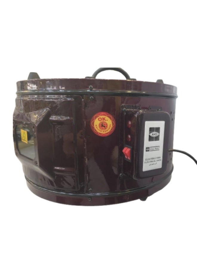 Home Maker Double Tray Round Oven AV 3002 – 1250W Multi-Layer Electric Oven for Efficient Cooking - Image 5