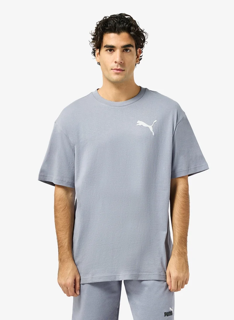 PUMA Essential Elevated Cat Logo Relaxed T-Shirt