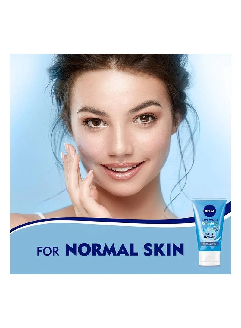 نيفيا غسول منعش للوجه للبشرة العادية - 150مل - Image 2