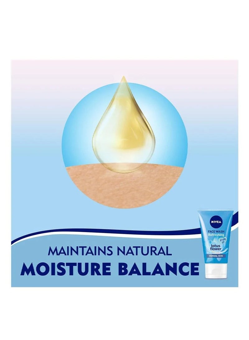 نيفيا غسول منعش للوجه للبشرة العادية - 150مل - Image 3