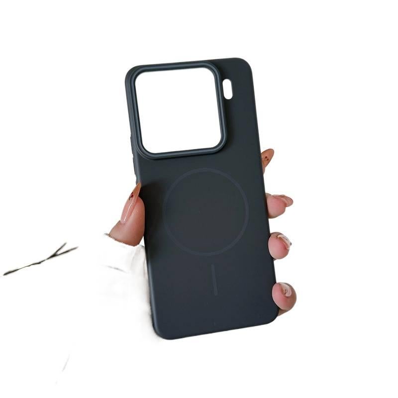 MS PC MagSafe Case for Redmi Note 14 Pro with Drop Protection and Strong Magnetic plus Shockproof plus Skin Feel plus Ultra Thin in Gray - Image 1