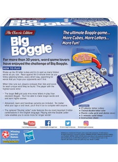 Winning Moves Big Boggle with 5x5 Grid and 25 Letter Cubes by Winning Moves Games USA, Thought Provoking Word Game Bigger Than the Original, for 2 or More Players, Ages 8+ (1147)  - Image 3