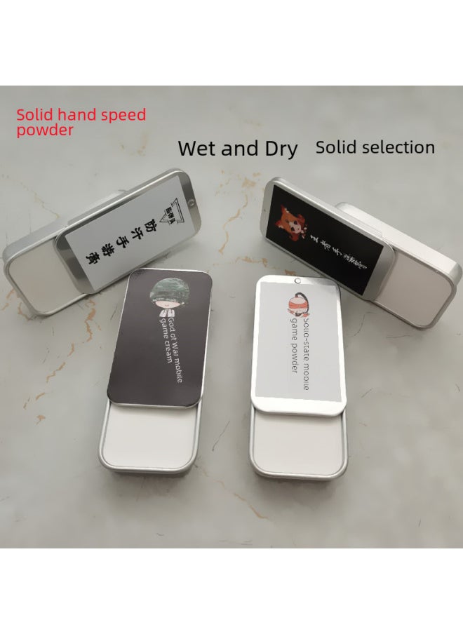 Generic Solid Hand Speed Powder King Eating Chicken Finger Cover Hero League Rocker Finger Warhead Sweat-proof E-Sports Hand Swim Powder Hand Swim Cream-Product Color:hg Solid Hand Speed Powder Hx  - Image 4