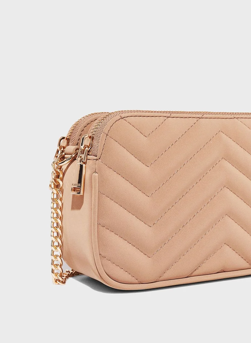 PARFOIS Chain Detailed Crossbody Bag