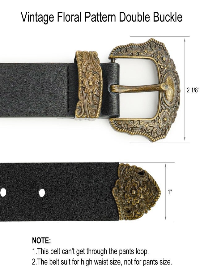 NPET Women Leather Belt for Jeans, Dresses, Fashion with Gold Buckle - Image 4