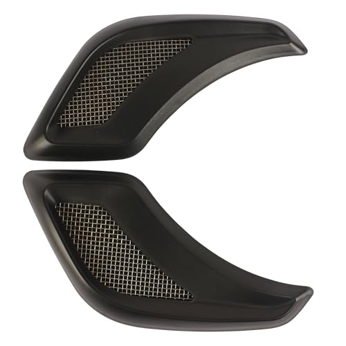 PEVAST Direct Fit Rear Brake Duct Pair (Black) for 1997-2004 C5 Corvette Z06 - Replaces OEM 10322762 & 10322761 - Image 1