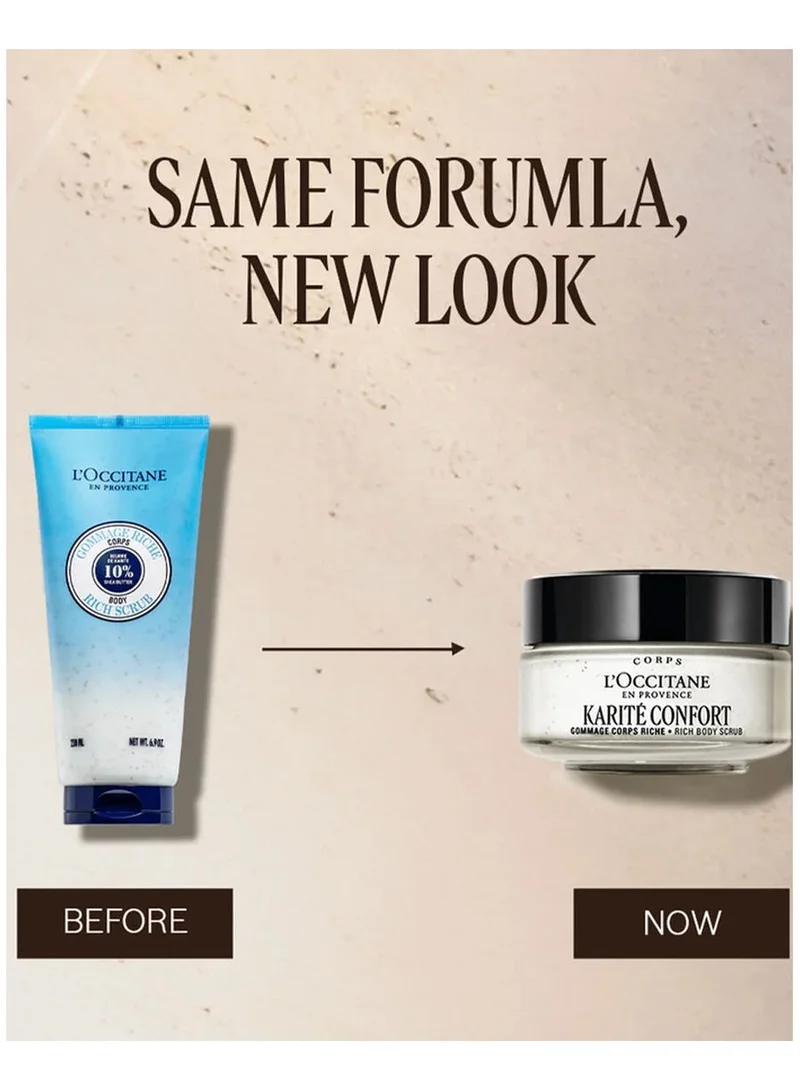 L'occitane  Shea Rich Body Scrub  | Best Price UAE