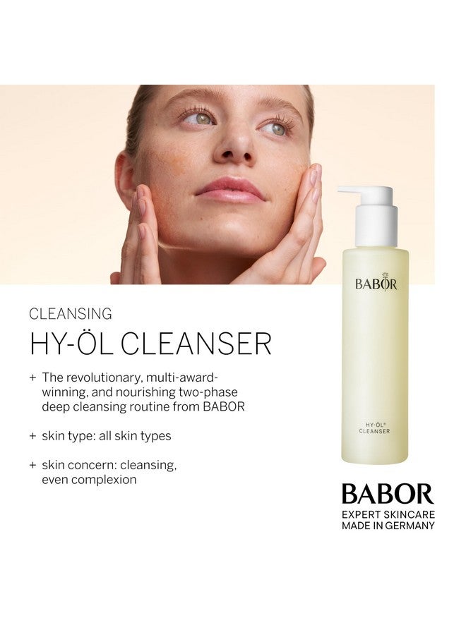 بابور منظف بابور هاي-أول، منظف زيتي للوجه، زيت تنظيف لطيف يزيل المكياج والشوائب، آمن للبشرة الحساسة ويعزز حاجز البشرة الصحي، 6.7 أونصة - Image 2